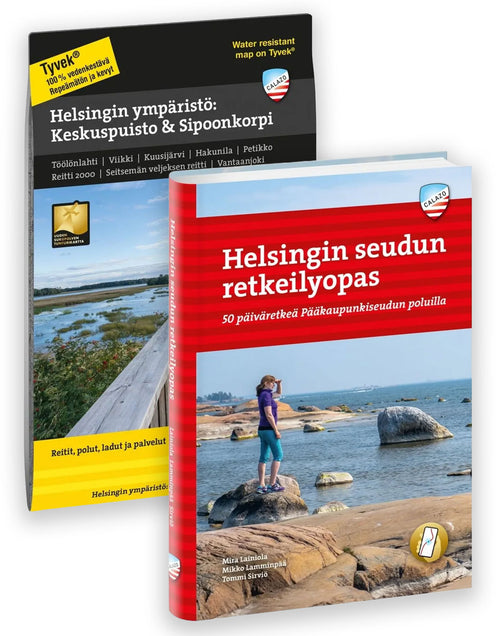 Helsingin seudun retkeilyopas + kartat
