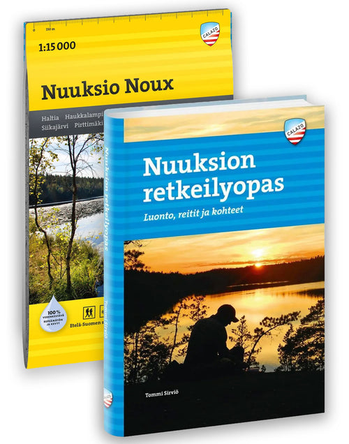 Nuuksion retkeilyopas + kartat